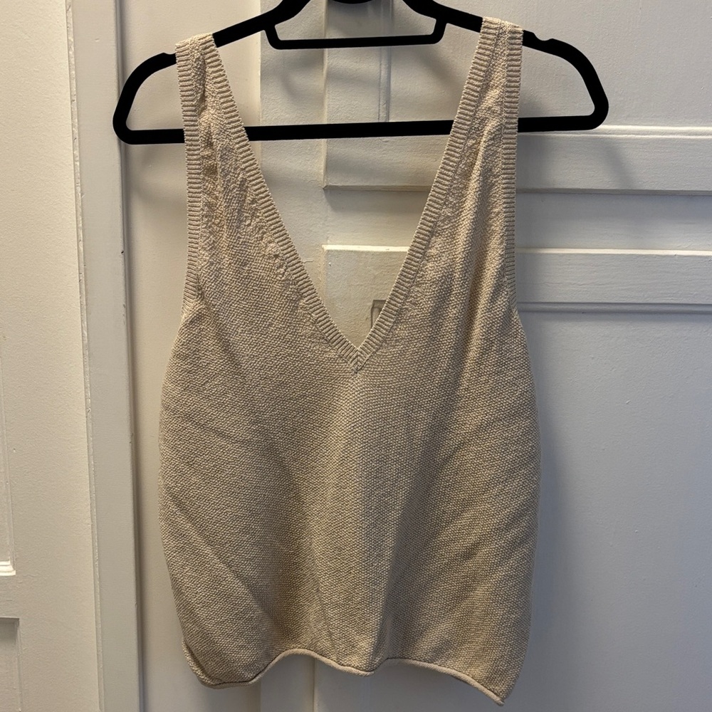 NWT Free People Cream Tank Top